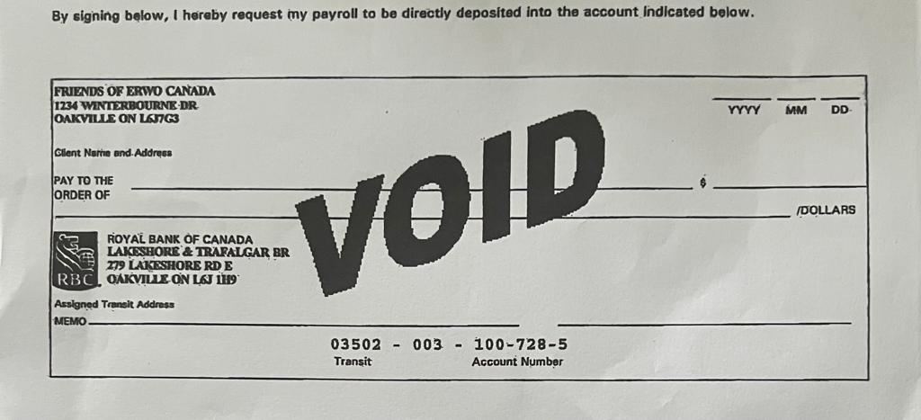 Void Check
